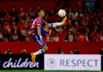 Ángel Di María jugando para