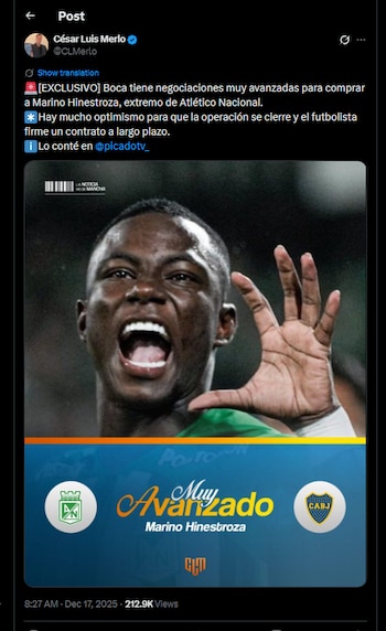 El atacante del Verdolaga jugaría