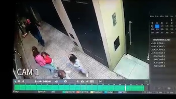 Captura del momento del hecho