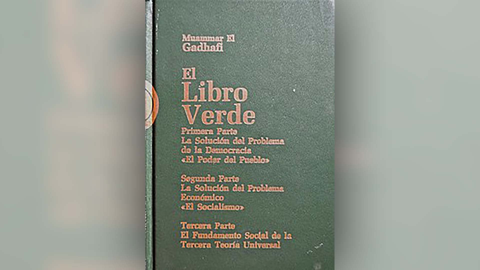La doctrina política de Muamar Gadafi quedó plasmada en El Libro Verde. El régimen libio financió organizaciones armadas en el exterior y organizó una red de sicarios para perseguir a disidentes políticos