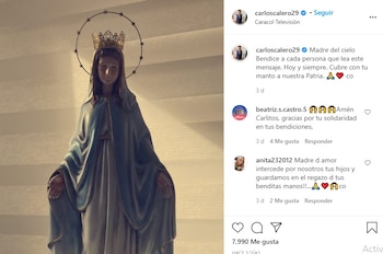 Post en Instagram de Carlos