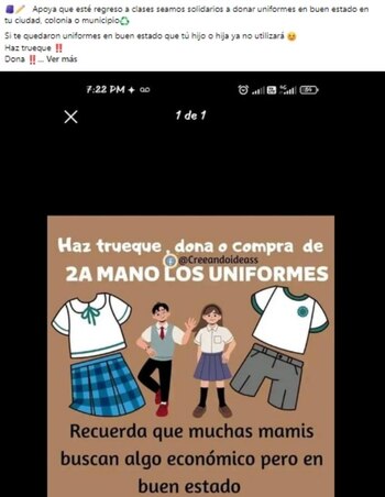 A través de Facebook padres