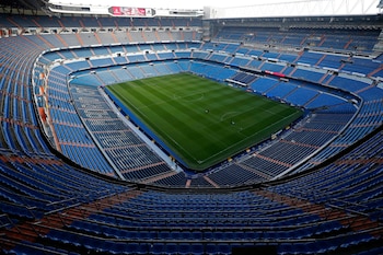 El Santiago Bernabéu, favorito para acoger la final del Mundial 2030, según RNE. (AP Foto/Manu Fernández)