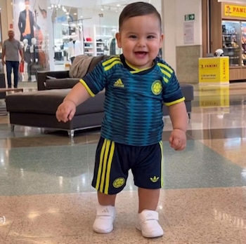 El pequeño tiene su propia cuenta en las redes sociales - crédito Emiliano T Merlano/ TikTok