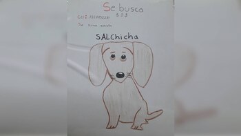 José Manuel hizo un dibujo