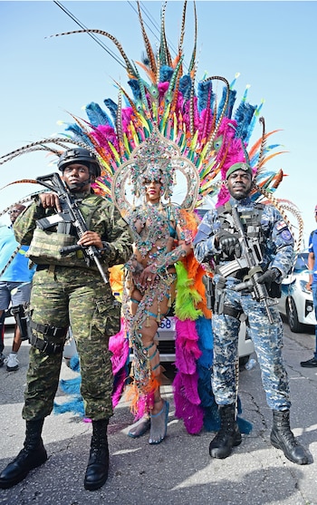 El Grand Kadooment Day marca el cierre de la temporada Crop Over (Backgrid UK/The Grosby Group)