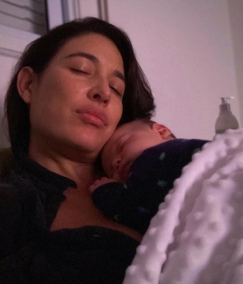 La tierna foto de Giselle