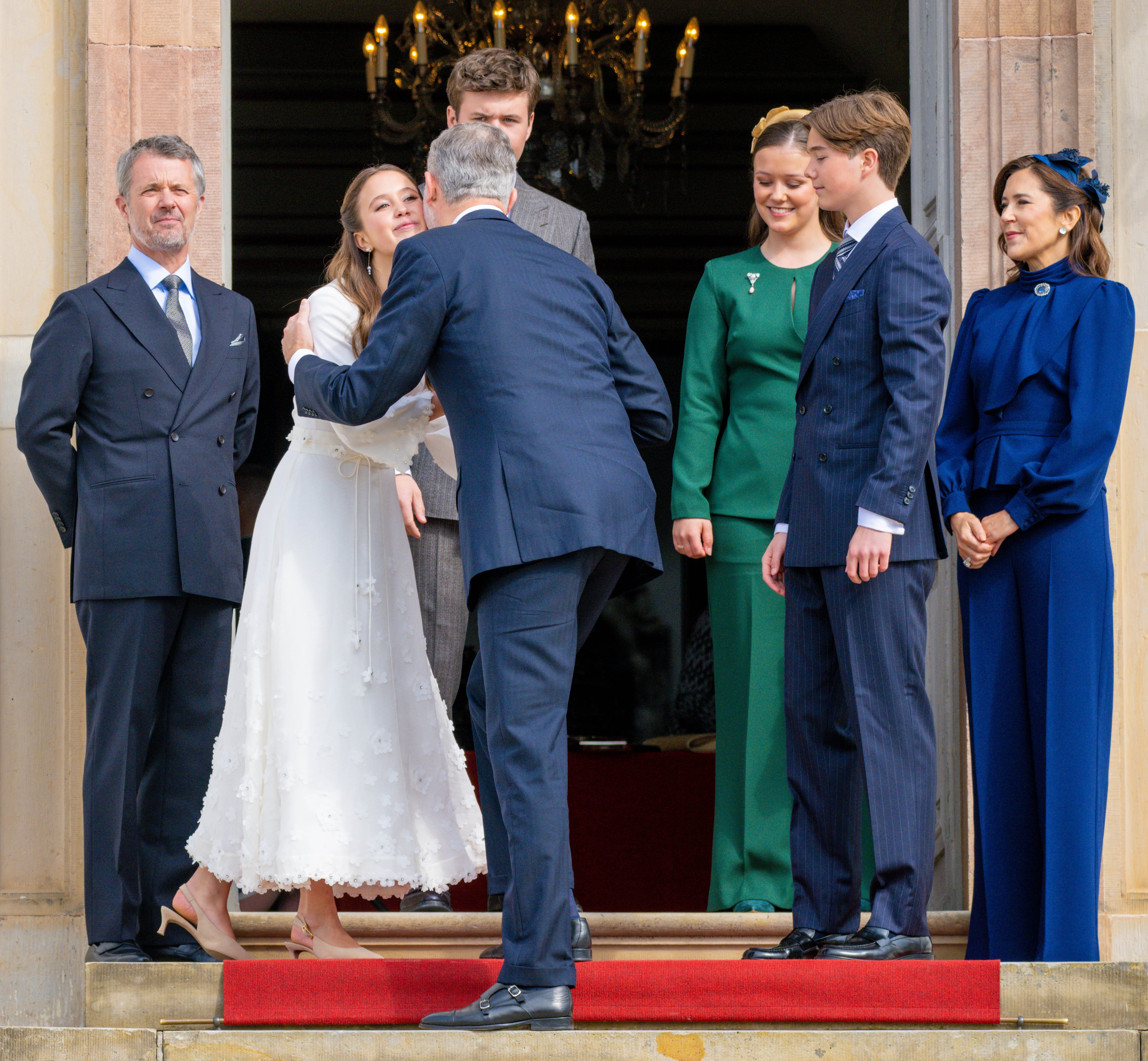 El rey Felipe visita Dinamarca por sorpresa para la confirmación de su ahijado (EFE)