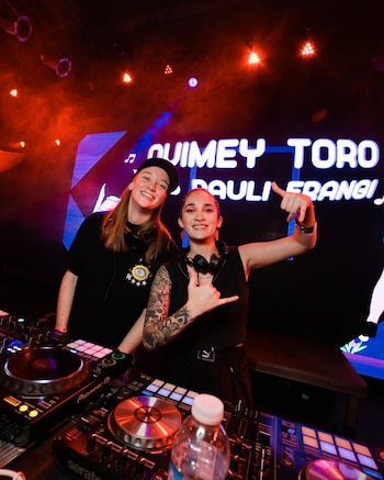 Las DJ Pauli Frangi y