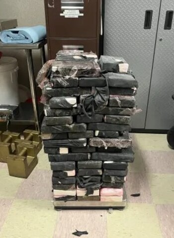 Cocaína decomisada a mexicano en