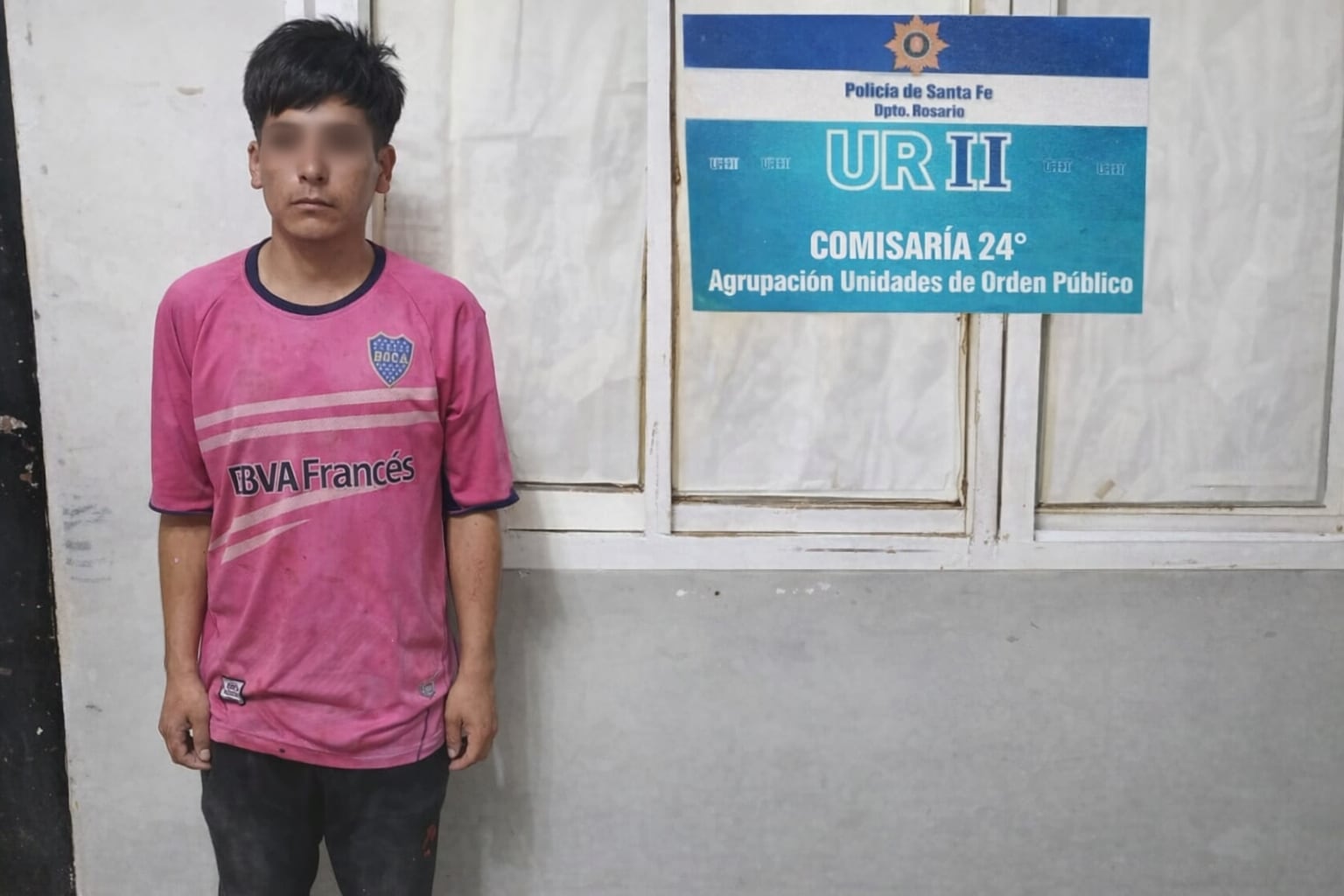 El sospechoso detenido por la Policía de Santa Fe