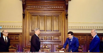 El juez Horacio Rosatti tomó