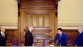 La Corte Suprema tomó juramento