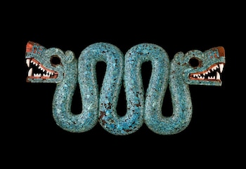 La serpiente de dos cabezas también se ubica en el Museo de arte de Londres