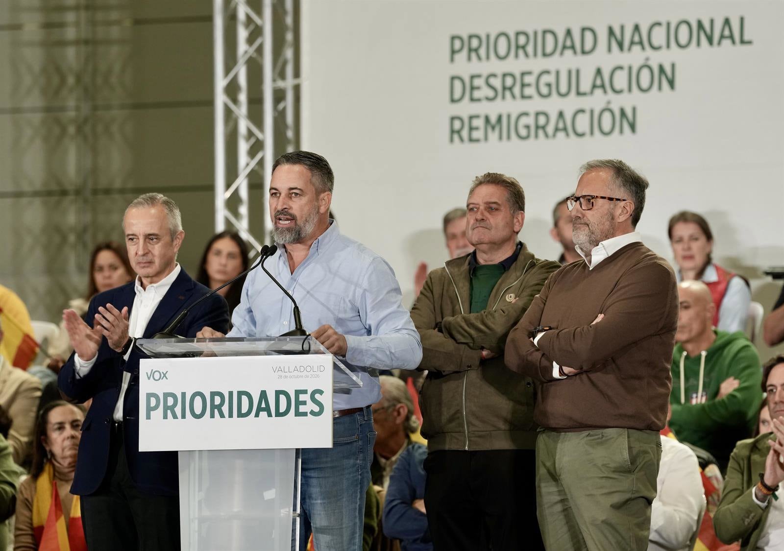 28/10/2026 Accidente.- Abascal afirma que el Gobierno responsabilizará del accidente a un