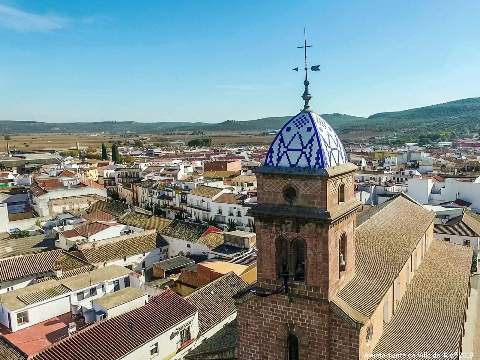 Parroquia Inmaculada Concepción, en Villa del Río. (Ayuntamiento de Villa del Río)