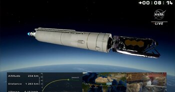 El cohete Ariane 5 posicionó