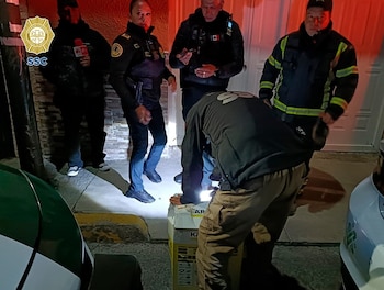 Policías de la SSC rescataron