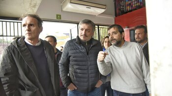 maximo kirchner y gabriel katopodis en san martin