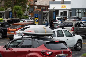 Las estaciones de servicios presentaron