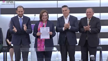 Xóchitl Gálvez presentó su registro