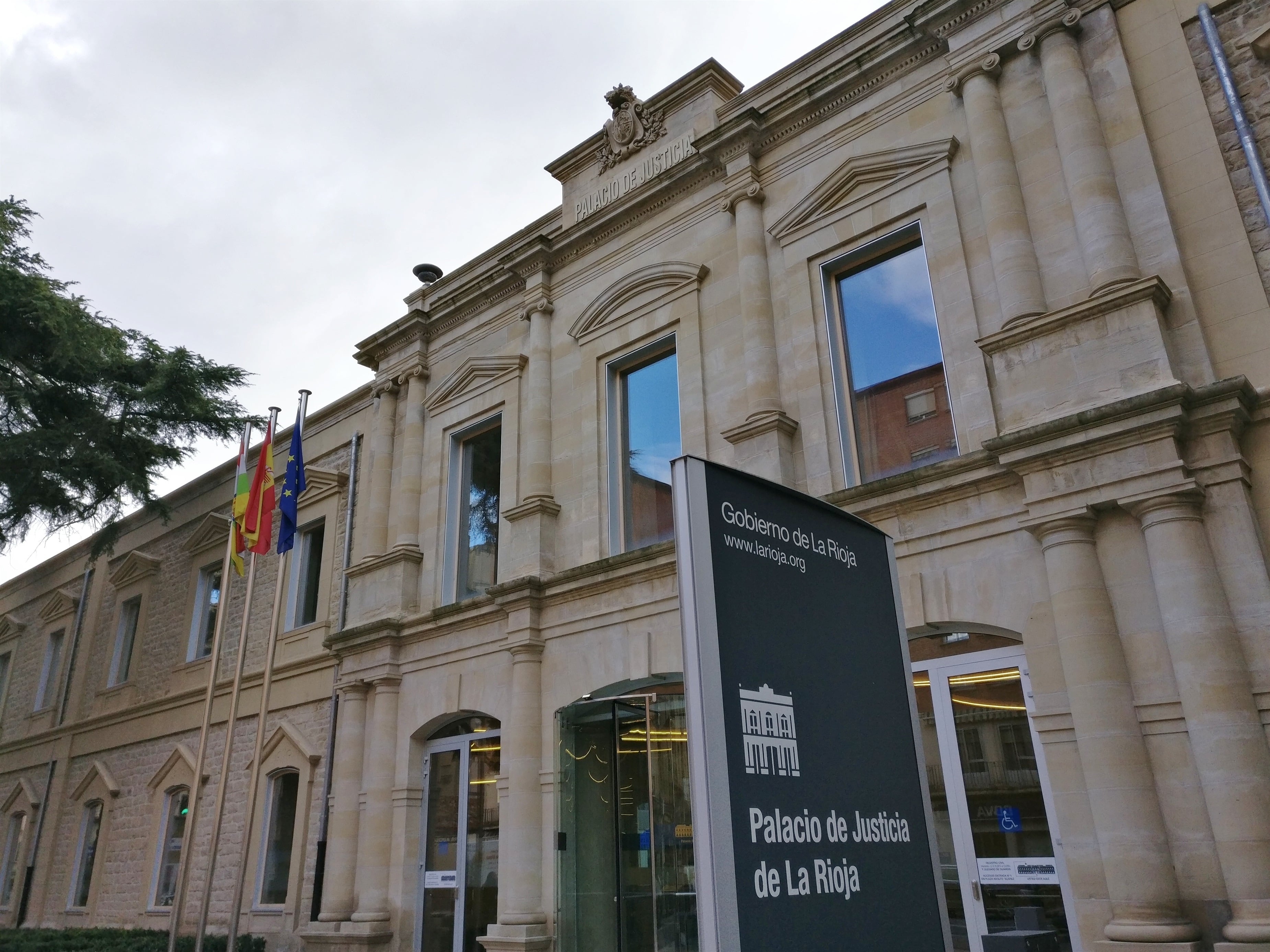 El Palacio de Justicia de La Rioja (Europa Press)
