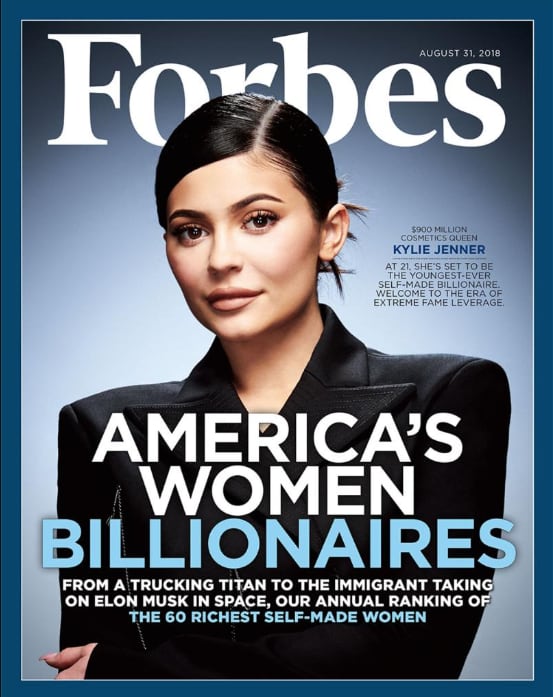 Forbes primero la nombró la multimillonaria “self-made” más joven y después retiró el título tras revisar las cifras de su fortuna.(Forbes)