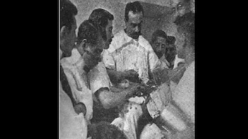 Constantino Carvallo Loli en plena