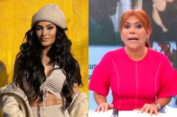 La cantante peruana no se quedó callada tras escuchar las críticas de Magaly Medina. (Foto: Instagram / Captura TV)