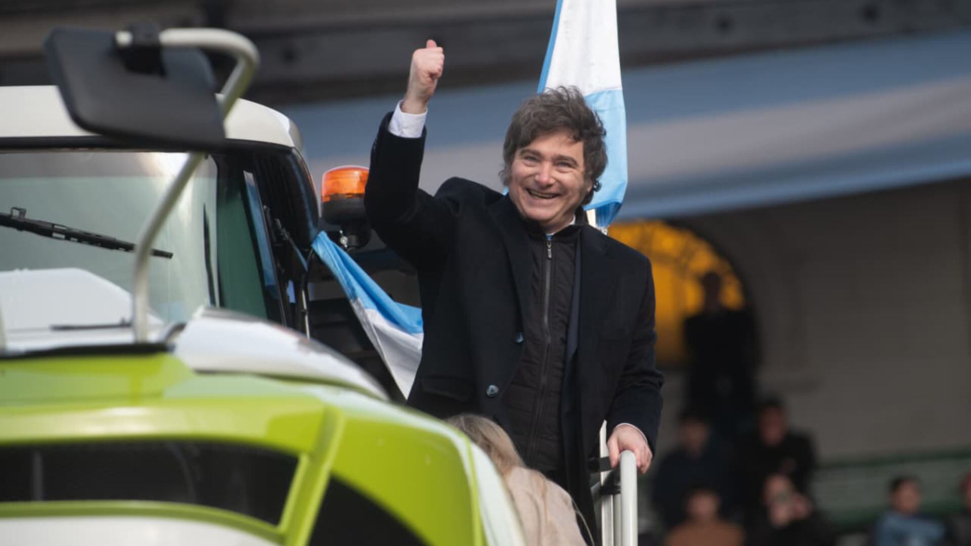 Milei negó una interna entre su hermana Karina Milei y el asesor Santiago Caputo.