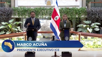 La propuesta del Gobierno busca abrir el mercado y permitir la participación privada, promoviendo una infraestructura energética capaz de atender la creciente demanda industrial y asegurar el suministro en los próximos años (Captura de pantalla de video institucional de la Presidencia de Costa Rica)