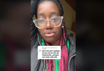 Paula, en un momento de