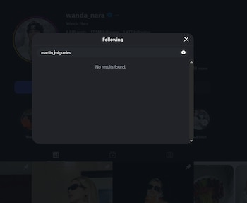 Wanda dejó de seguir al