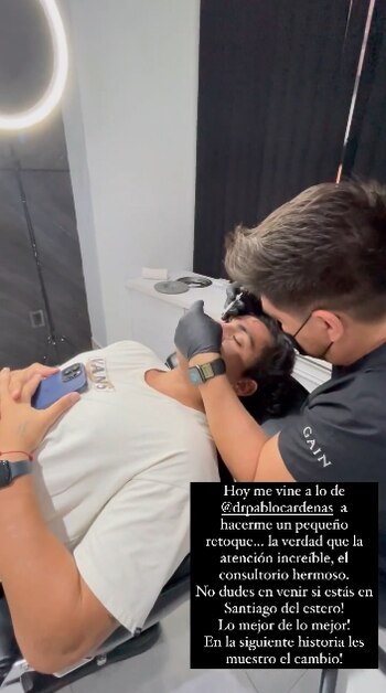 Tomás Holder en una de