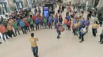 El emotivo homenaje del Coro