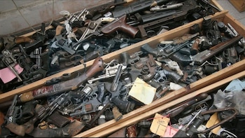 Cada arma destruida evita una