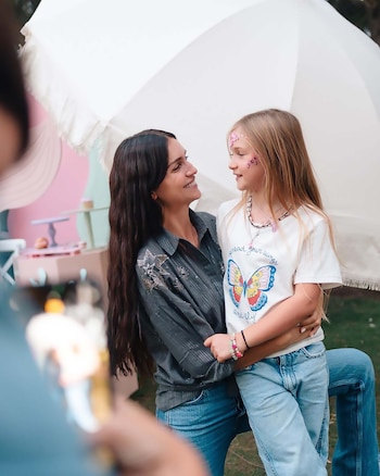 El reencuentro entre Zaira Nara y Jakob Von Plessen para celebrar el cumpleaños de su hija, Malaika