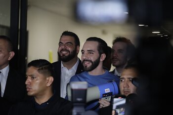 Nayib Bukele recibió el viernes
