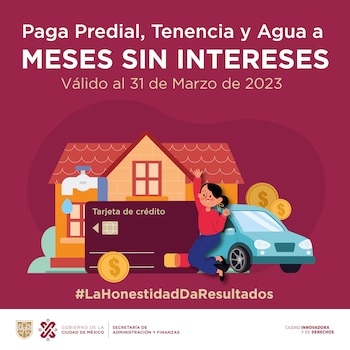 El pago de predial 2023