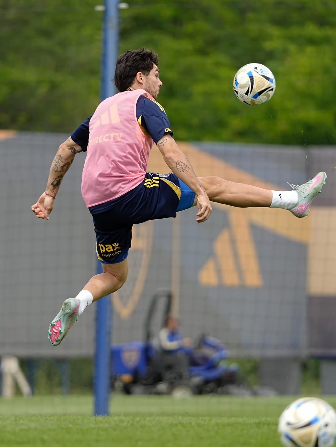 Una de las fotos que subió Blondel vinculadas a Boca Juniors