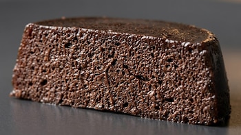 gelatina chocolate amargo, leche descremada y nuez -México- 8 abril