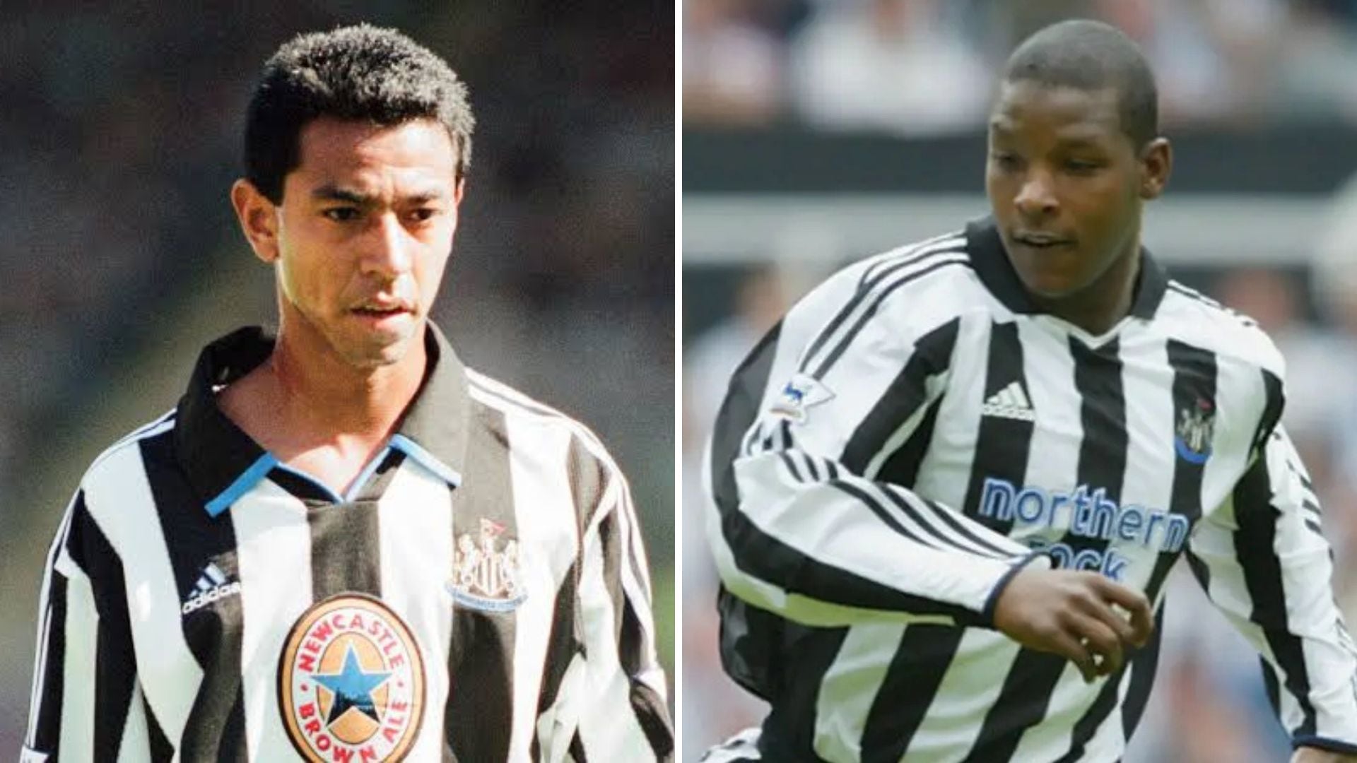 Nolberto Solano y Titus Bramble representaron a Newcastle United a inicios del nuevo milenio. - Crédito: AFP