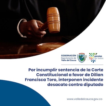 El proceso enfrenta a la