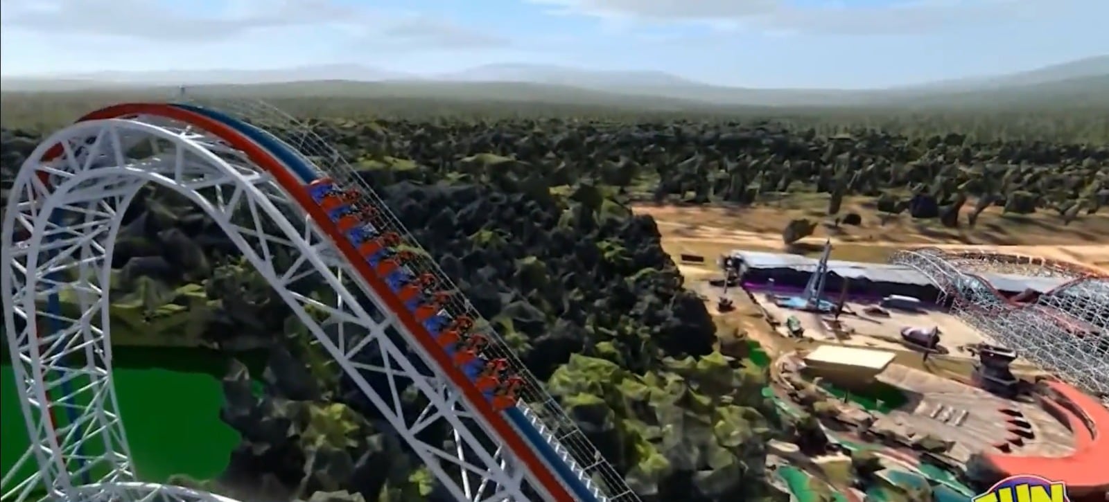 Fun Spot America en Fayetteville consolidó su fama por su oferta de atracciones y por la montaña rusa ArieForce One