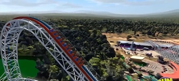 Fun Spot America en Fayetteville consolidó su fama por su oferta de atracciones y por la montaña rusa ArieForce One