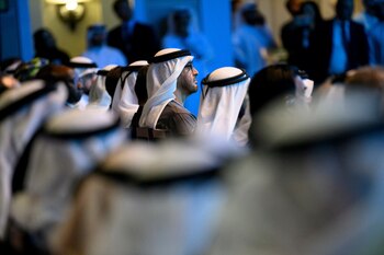 El presidente de los Emiratos