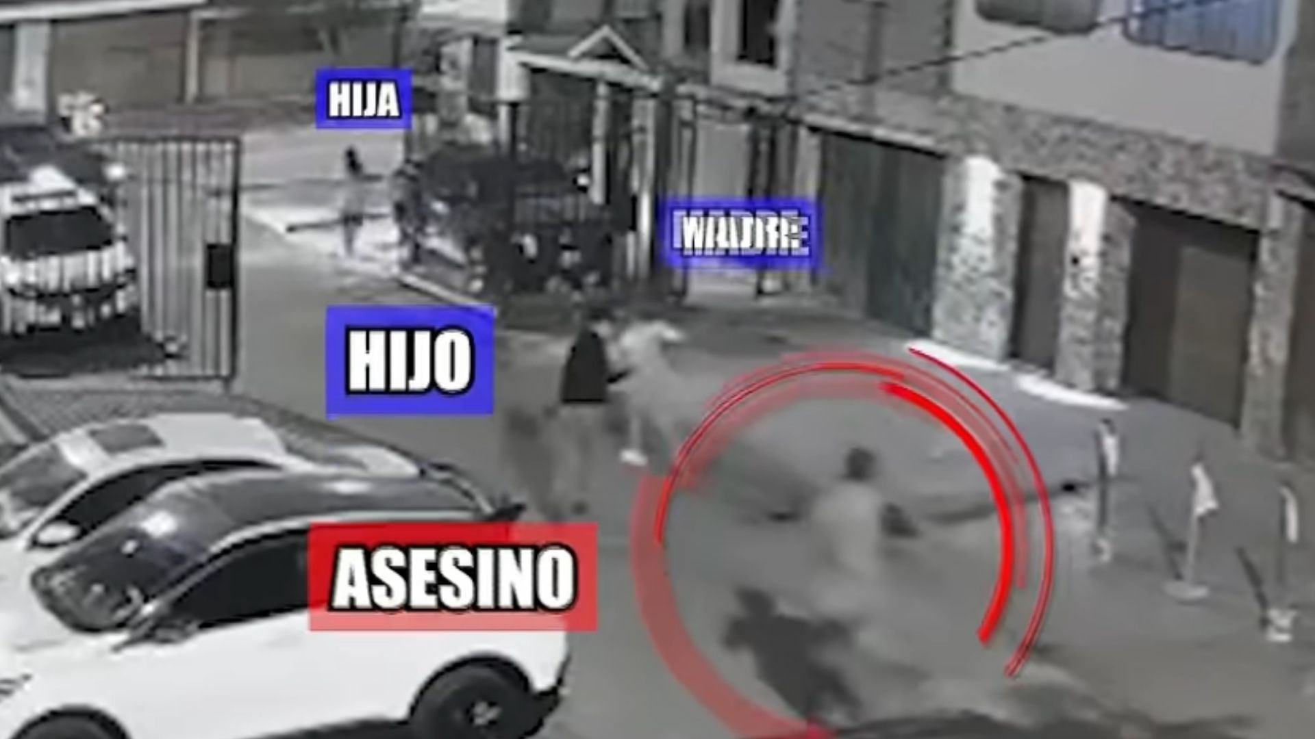 La menor salió de la vivienda tras el ataque para pedir ayuda, pero su familia denuncia que no recibió atención inmediata en la comisaría - Créditos: Captura de pantalla de 24 horas.