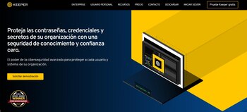 Keeper cuenta con varias opciones