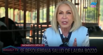 Magaly Medina recuerda los problemas económicos de Laura Bozzo tras cuestionar la información sobre su salud. Captura: Magaly TV La Firme.
