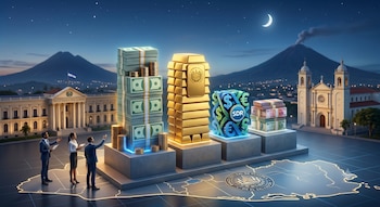 Los registros oficiales muestran que, tras fuertes fluctuaciones y descensos en años anteriores, las reservas superan por primera vez los US$5,100 millones, lo que refuerza la confianza en el desempeño macroeconómico del país (Ilustración Infobae)
